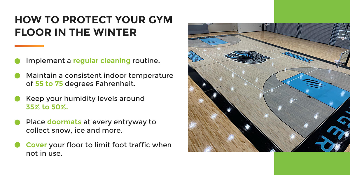 How to Protect Your Gym Floor in the Winter