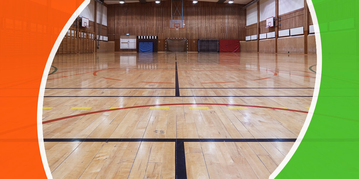 wood vs synthetic gymnasium flooring