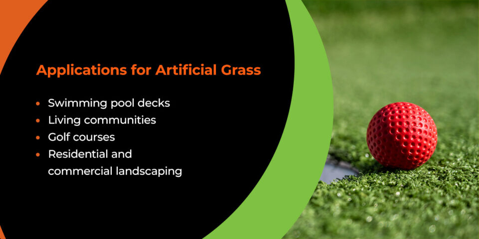 applications for artificial grass