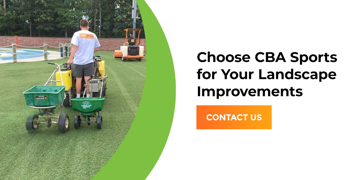Choose CBA Sports for Your Landscape Improvements