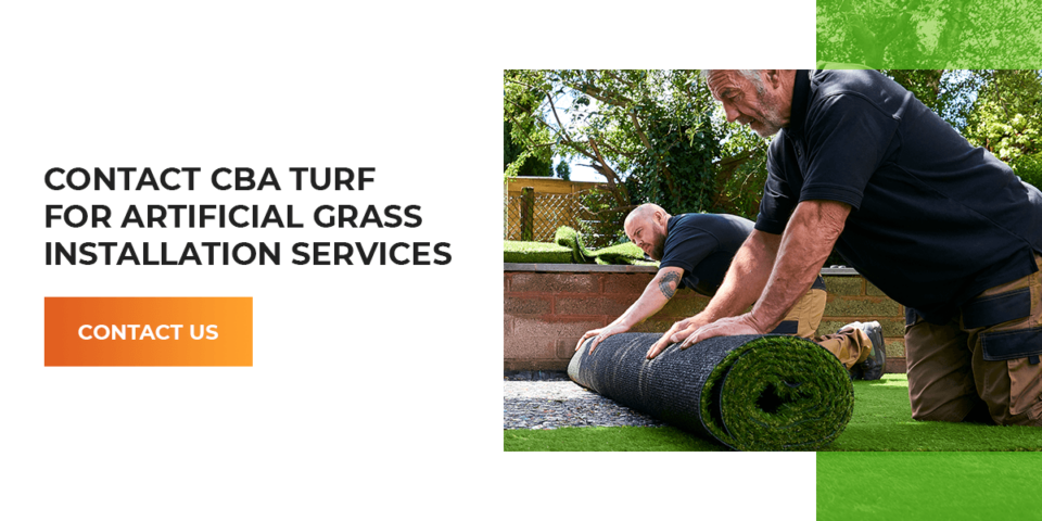 contact cba turf for artificial grass installation services
