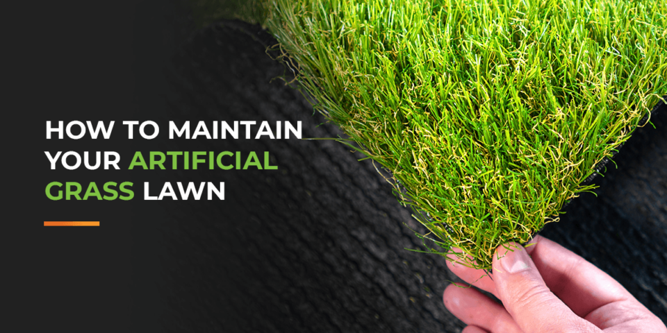 how to maintain your artificial grass lawn