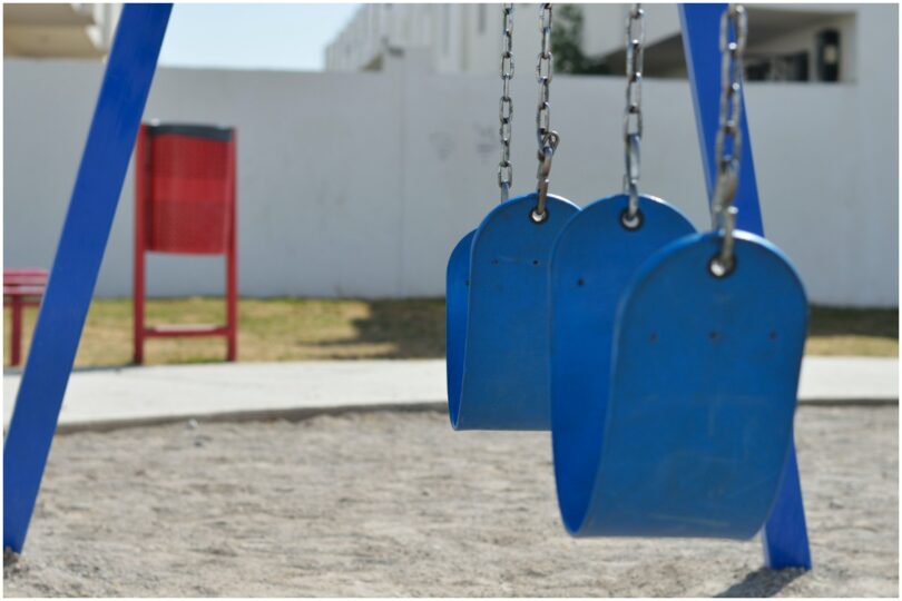 backyard playground swing set